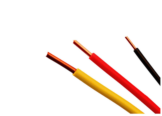 चीन रंग अनुकूलित इलेक्ट्रिकल केबल वायर एकल कोर पीवीसी इन्सुलेटेड केबल 450/750 वी आपूर्तिकर्ता