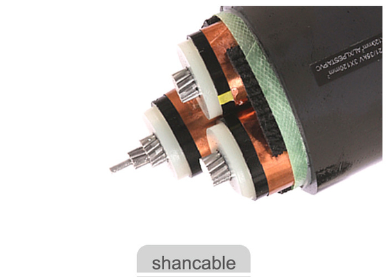 चीन मध्यम वोल्टेज XLPE इन्सुलेशन केबल / इलेक्ट्रिकल पावर केबल IEC 60502 आपूर्तिकर्ता
