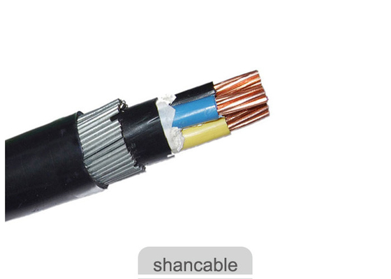 चीन XLPE इंसुलेटेड आर्मर्ड इलेक्ट्रिकल केबल CU / XLPE / SWA / PVC 0.6 / 1KV आपूर्तिकर्ता