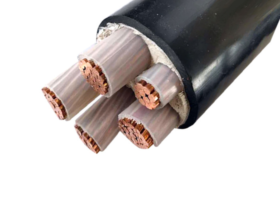 चीन 300V वोल्टेज रेटिंग मल्टी कोर शीथ्ड स्टील वायर 1.5mm2 से 400mm2 केबल का आकार भारी शुल्क अनुप्रयोगों के लिए आपूर्तिकर्ता