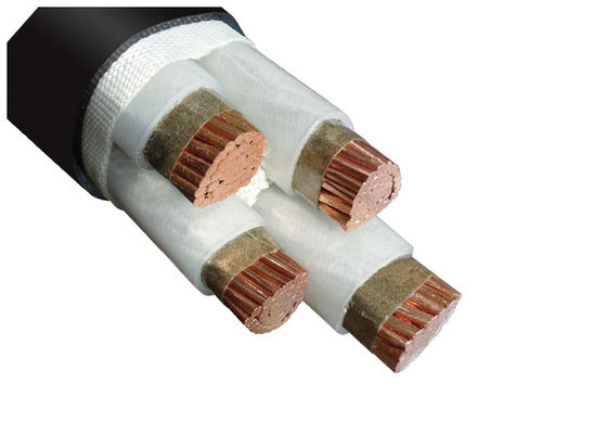 चीन NYY 4x25mm2 Oxygen-Free Copper PVC Insulated Power Cable for Underground Use 0.6/1kV देने वाला