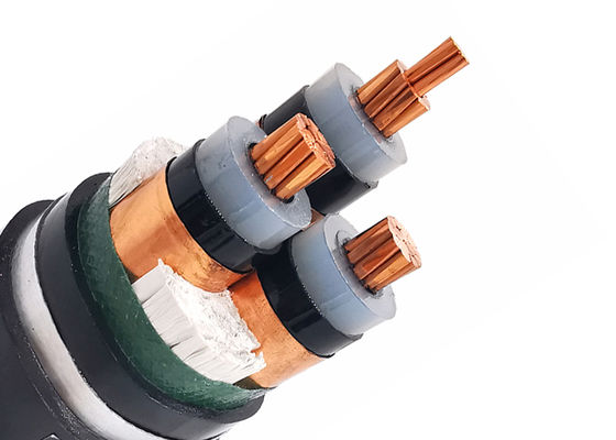चीन SWA 4x35mm2 Oxygen-Free Copper PVC Insulated Steel Wire Armoured Power Cable for Direct Burial 0.6/1kV देने वाला