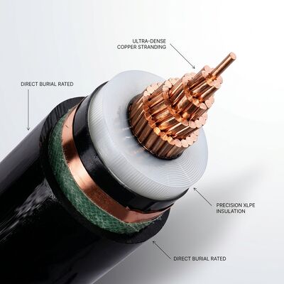 चीन 0.6/1kV डायरेक्ट बरियल पीई शीथेड एक्सएलपीई इंसुलेटेड अंडरग्राउंड पावर केबल देने वाला