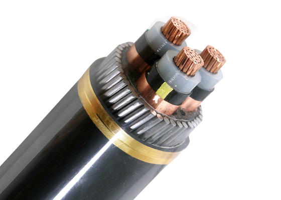 शेंगहुआ समूह 35kV 3x400SQMM बख्तरबंद एमवी इलेक्ट्रिकल केबल XLPE अछूता पीवीसी शीट आपूर्तिकर्ता