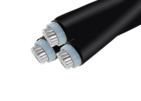 पीवीसी प्रकार ST5 18 AWG 0.015 जैकेट मोटाई के साथ शीथ इलेक्ट्रिकल एरियल बंडल केबल आपूर्तिकर्ता