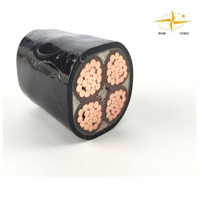 1.5-400mm2 इनडोर इलेक्ट्रिकल सिस्टम के लिए काले XLPE अछूता पावर केबल आपूर्तिकर्ता