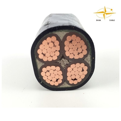 1.5-400mm2 इनडोर इलेक्ट्रिकल सिस्टम के लिए काले XLPE अछूता पावर केबल आपूर्तिकर्ता