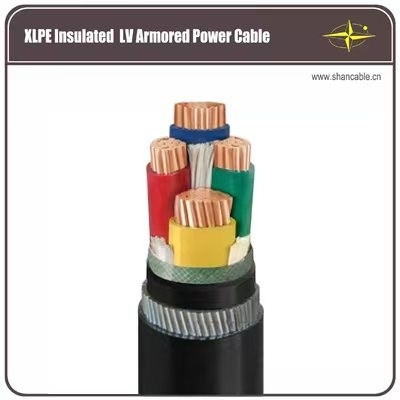 शेंगहुआ समूह केबल 0.6kv औद्योगिक अनुप्रयोगों के लिए पांच कोर XLPE अछूता केबल आपूर्तिकर्ता