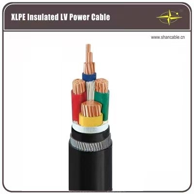 0.6kv Five Core XLPE Insulated Power Cable for Industrial Power Applications आपूर्तिकर्ता