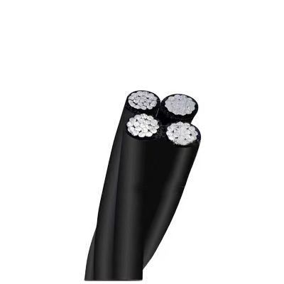 उच्च गुणवत्ता वाला 0.6/1kV ट्रिप्लेक्स/क्वाड्रप्लेक्स एरियल बंडल केबल विश्वसनीय बिजली वितरण के लिए आपूर्तिकर्ता