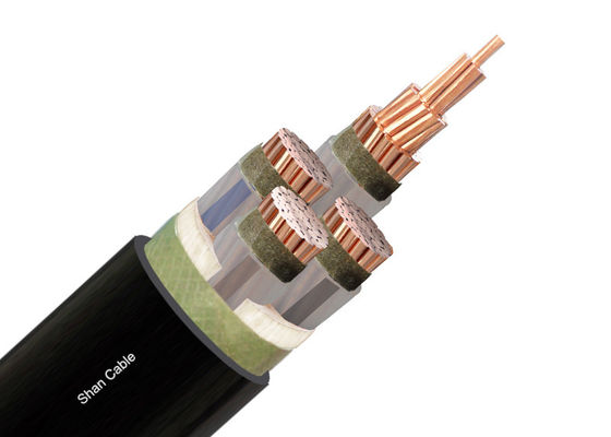NYY 4x25mm2 Oxygen-Free Copper PVC Insulated Power Cable for Underground Use 0.6/1kV देने वाला