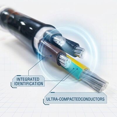 LSZH 7x1.5mm2 PVC Insulated Control Cable Halogen Free Subway 450/750V IEC60228 देने वाला