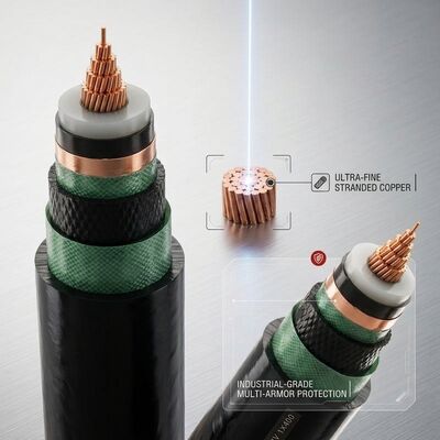 Flexible Class 5 Fine Stranded 4x35mm2 Copper XLPE Insulated RV-K Power Cable देने वाला