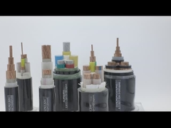 लचीला पीवीसी XLPE इंसुलेटेड पावर केबल कॉपर कंडक्टर 35KV