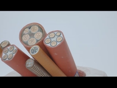 अग्नि रेटेड उच्च तापमान केबल IEC60331 स्ट्रैंडेड कॉपर कंडक्टर